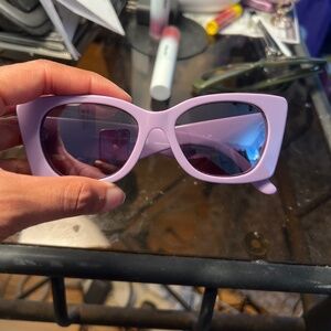 Tory Burch purple sunglasses